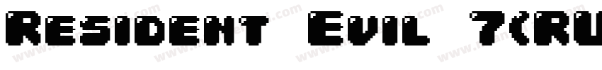 Resident Evil 7(RUS BY LYAJKA)字体转换